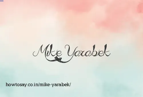 Mike Yarabek