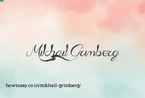 Mikhail Grimberg