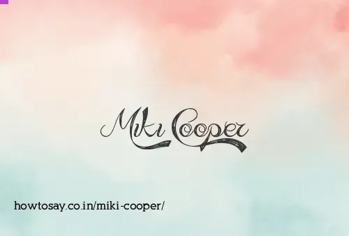Miki Cooper