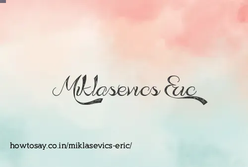 Miklasevics Eric
