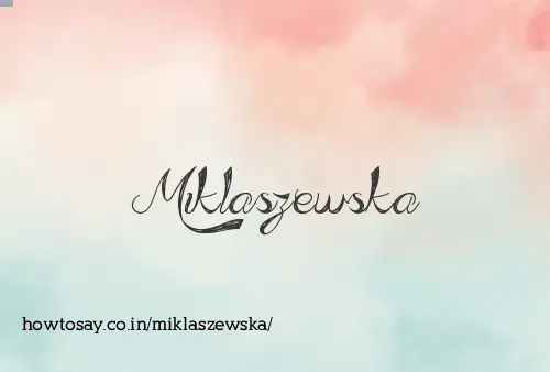 Miklaszewska