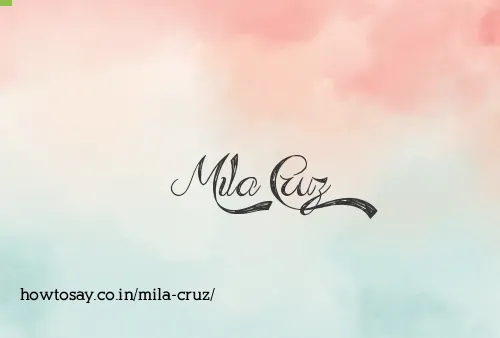 Mila Cruz