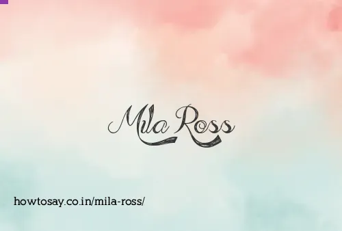 Mila Ross