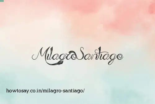 Milagro Santiago