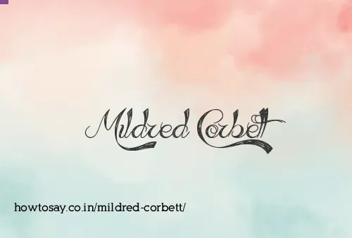 Mildred Corbett
