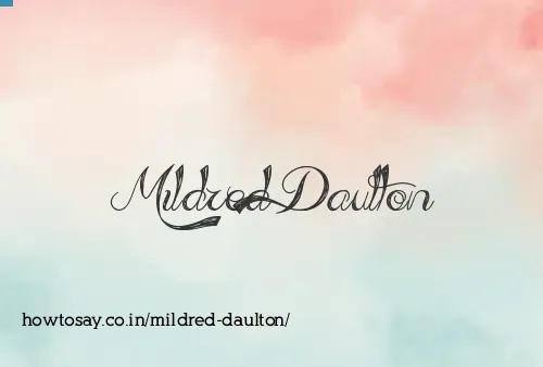 Mildred Daulton