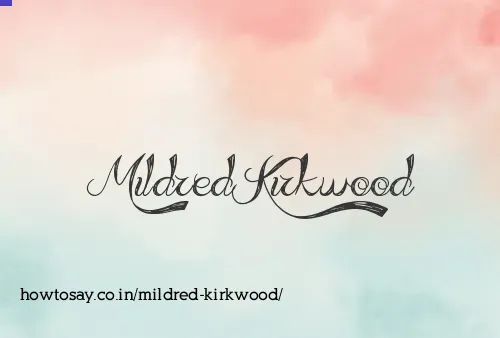 Mildred Kirkwood