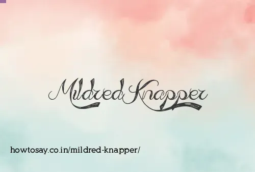 Mildred Knapper