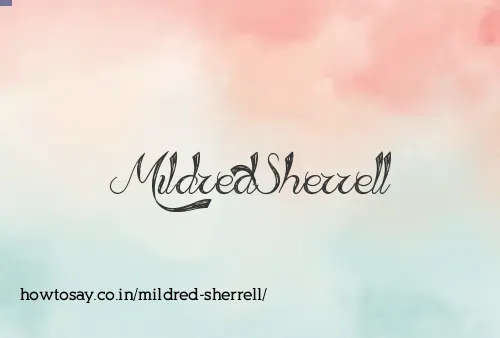 Mildred Sherrell