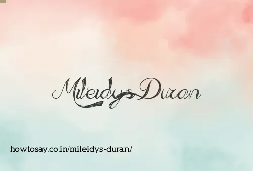 Mileidys Duran