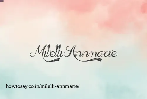 Milelli Annmarie