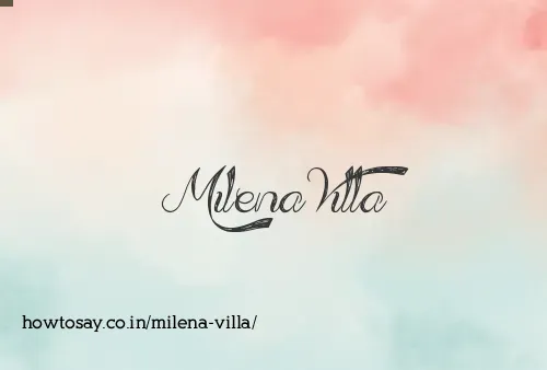 Milena Villa
