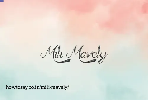 Mili Mavely