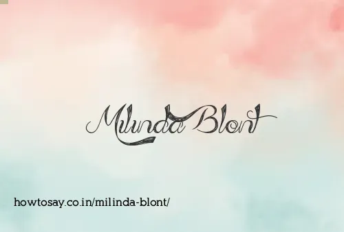 Milinda Blont