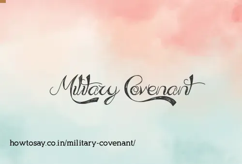 Military Covenant