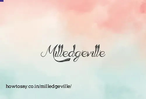 Milledgeville