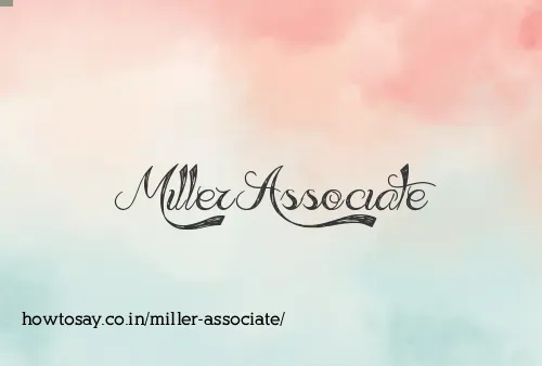 Miller Associate