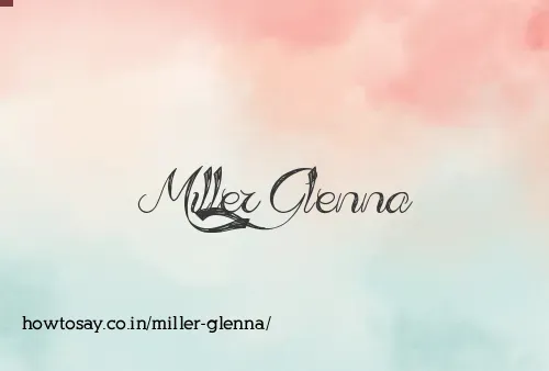 Miller Glenna