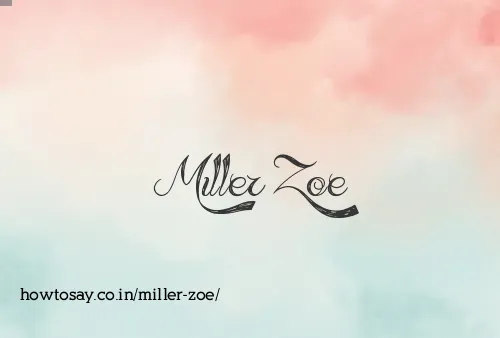 Miller Zoe