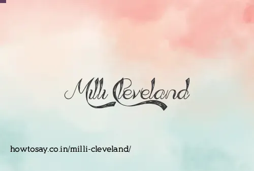 Milli Cleveland