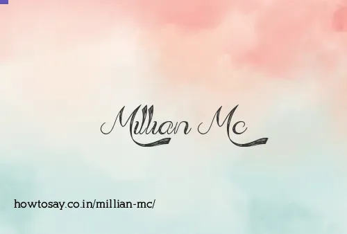 Millian Mc