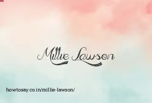 Millie Lawson