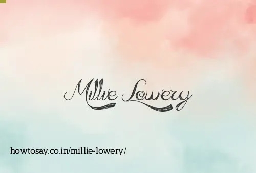 Millie Lowery