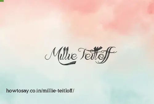 Millie Teitloff