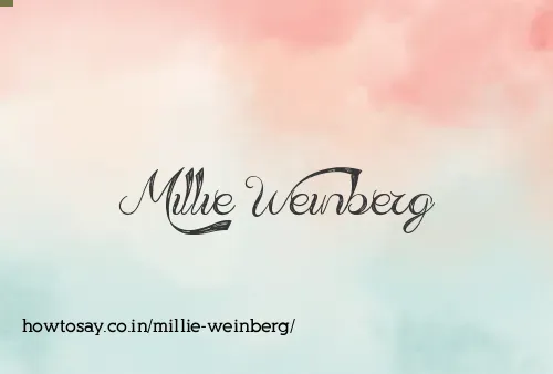 Millie Weinberg