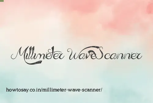 Millimeter Wave Scanner