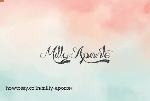 Milly Aponte