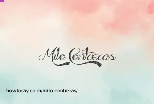 Milo Contreras