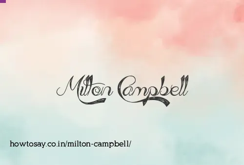 Milton Campbell