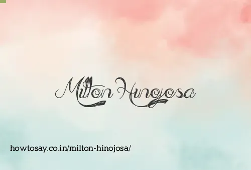 Milton Hinojosa