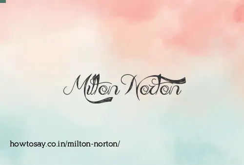 Milton Norton