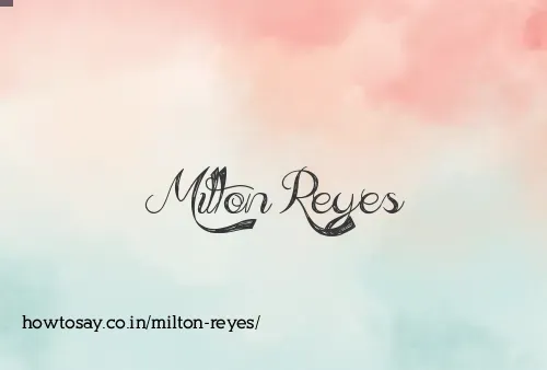 Milton Reyes