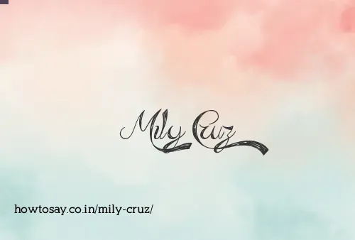 Mily Cruz