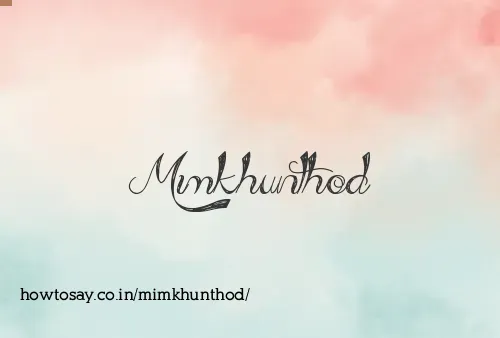 Mimkhunthod