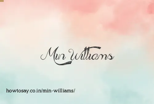 Min Williams