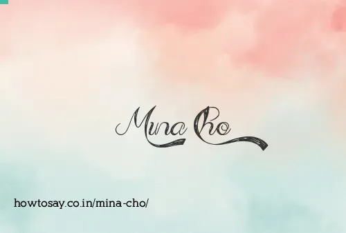 Mina Cho