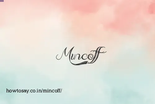Mincoff