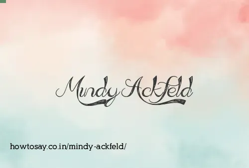 Mindy Ackfeld