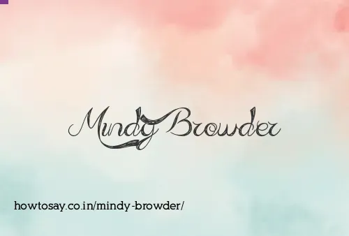Mindy Browder