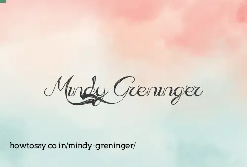 Mindy Greninger