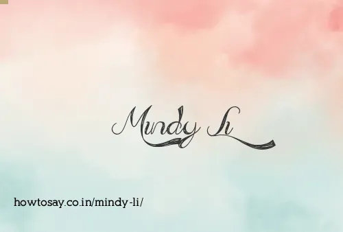 Mindy Li