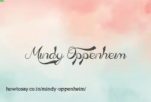 Mindy Oppenheim