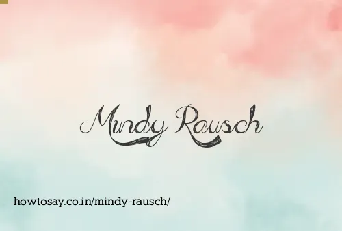 Mindy Rausch