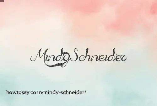 Mindy Schneider