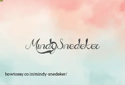 Mindy Snedeker