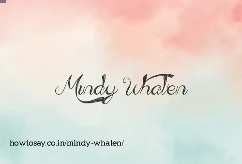 Mindy Whalen